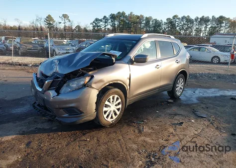 2016 Nissan Rogue S from USA, damaged, VIN KNMAT2MV5GP594602
